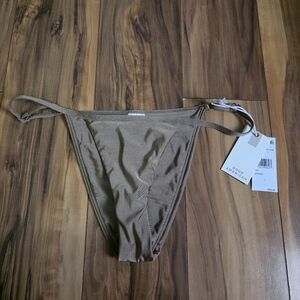 Good American Bikini Bottom Latte Size 1